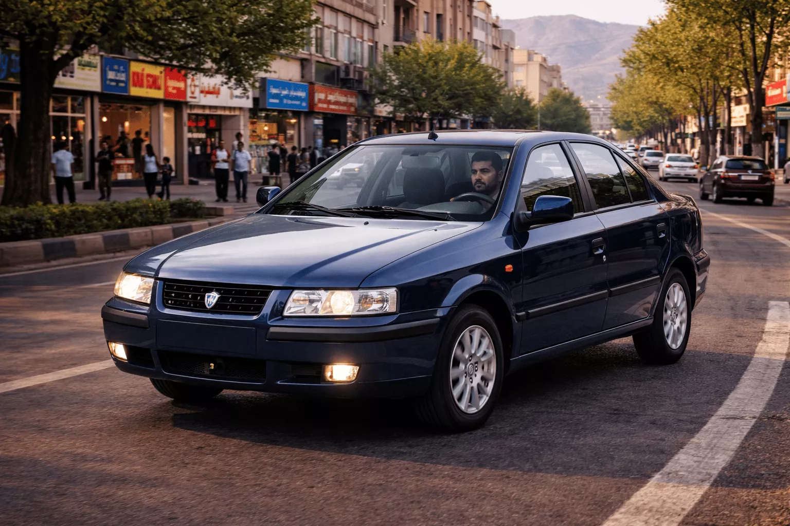 car-in-city